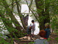 Dit was onze boomhut